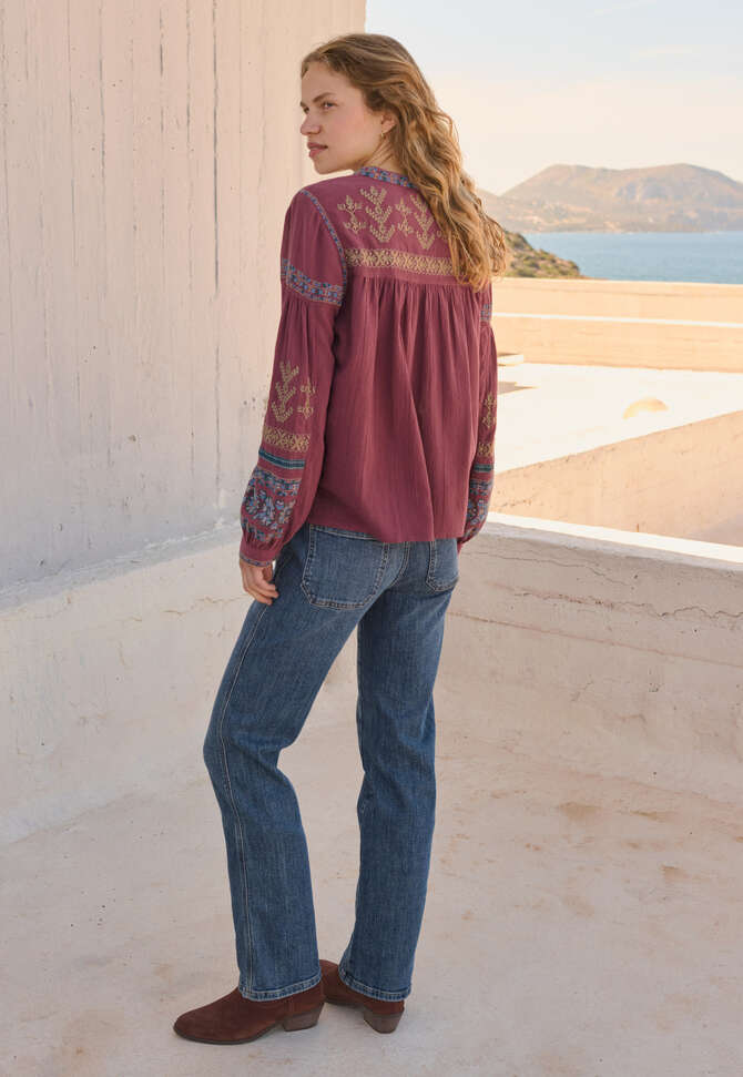 Schmale Stretch-Jeans, Mittlere Waschung, completeTheLook