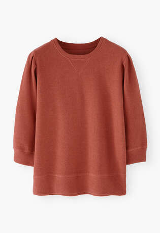 Sweatshirt mit Falten&auml;rmeln, Sienna, webstill