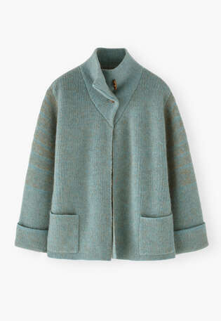 Strickjacke, Ozean, webstill