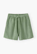 Shorts, Rauchiges Salbei, webstill