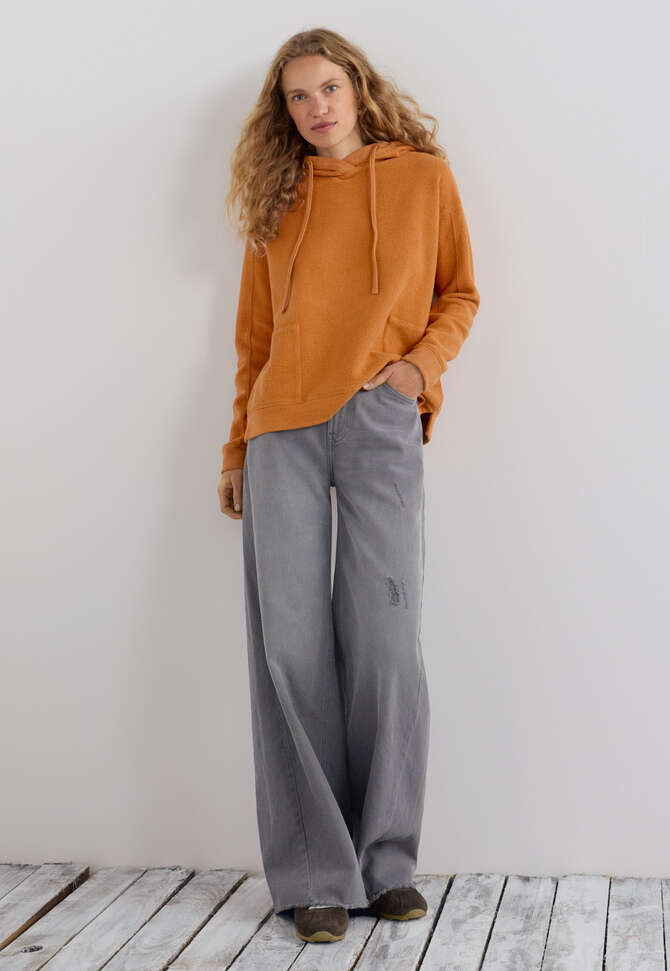 Fleece-Hoodie, Bernstein, completeTheLook