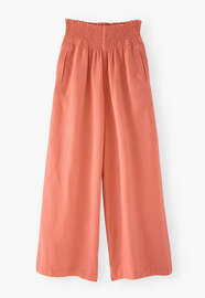 Culotte, Korallenrosa, webstill