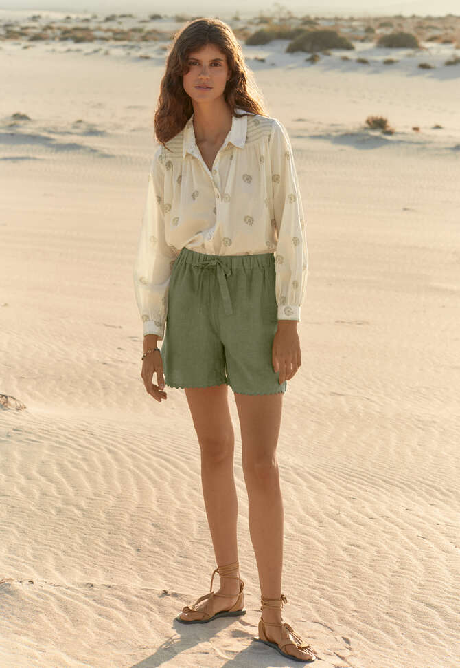 Shorts, Rauchiges Salbei, completeTheLook