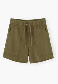 Jersey-Shorts, Khaki/Olive, webstill