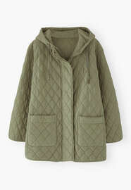 Steppjacke, Salbei, webstill