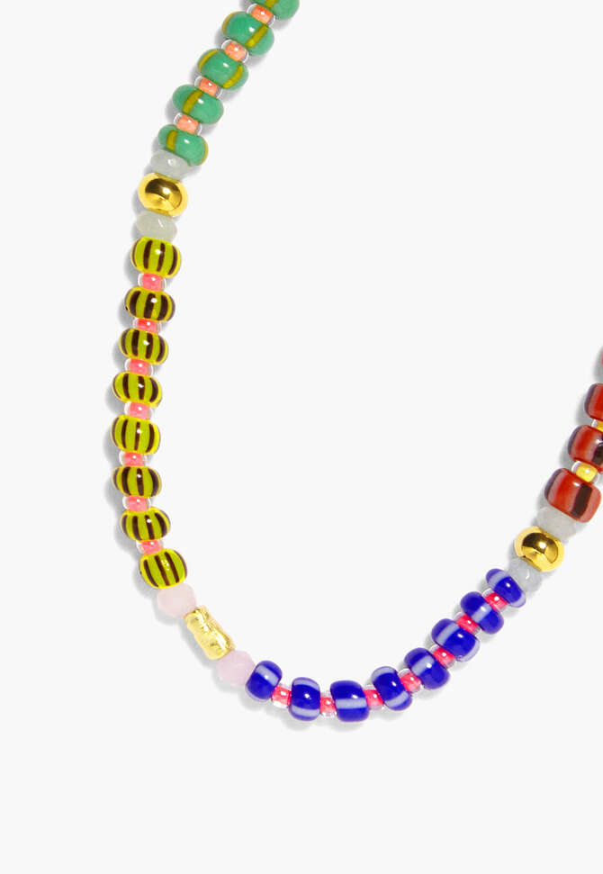Perlenarmband, Gestreift/mehrfarbig, completeTheLook