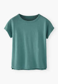 Jersey-T-Shirt, Aquamarin, webstill