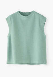 &Auml;rmelloses Sweatshirt, Zartes Aqua, webstill
