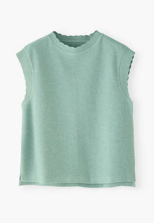 &Auml;rmelloses Sweatshirt, Zartes Aqua, webstill