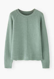 Raglanpullover, Ozean, webstill