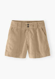 Kontraststoff-Shorts, Sand, webstill