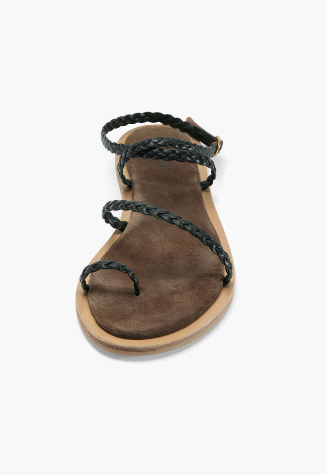 Riemchensandalen, Schwarz, completeTheLook