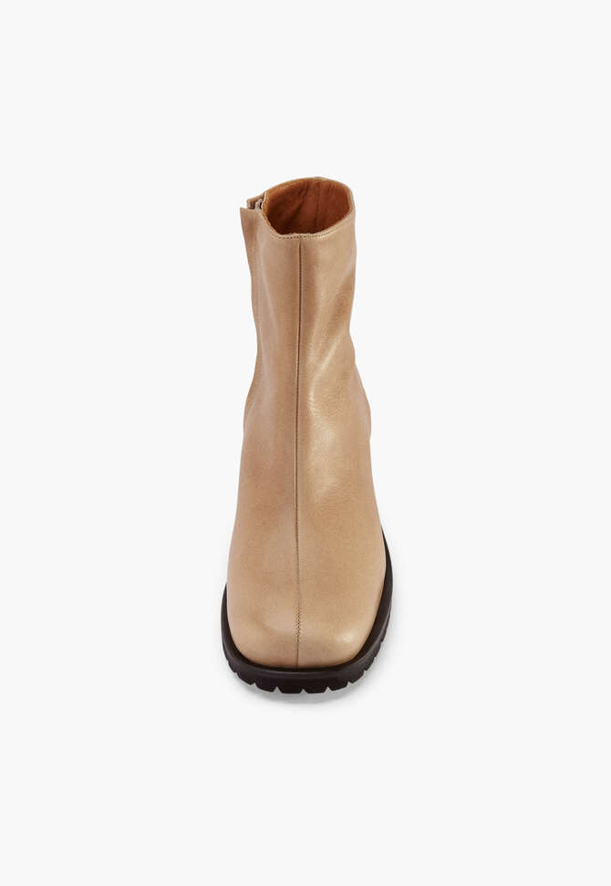 Stiefel mit Absatz, Taupe, completeTheLook