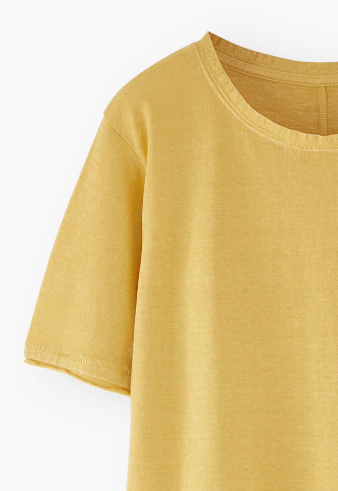 Kastiges T-Shirt, Zitrone, completeTheLook