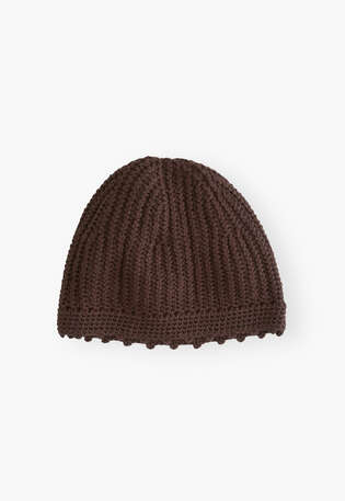 Strickm&uuml;tze, Espresso, webstill