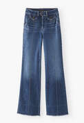 Bootcut Jeans, Mittleres Vintage, webstill