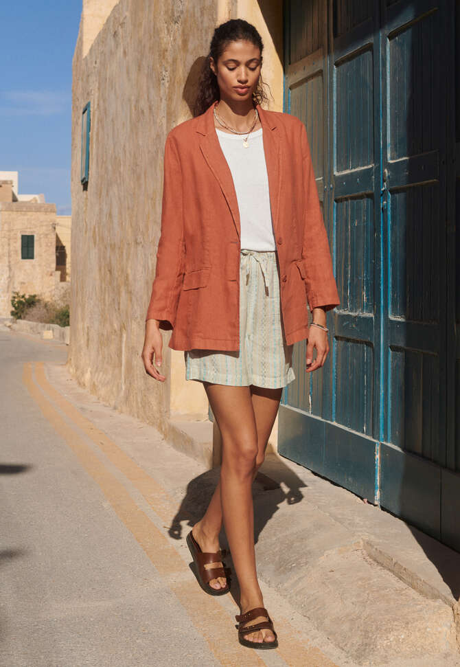 Schlupf-Shorts, Kieselstein, completeTheLook