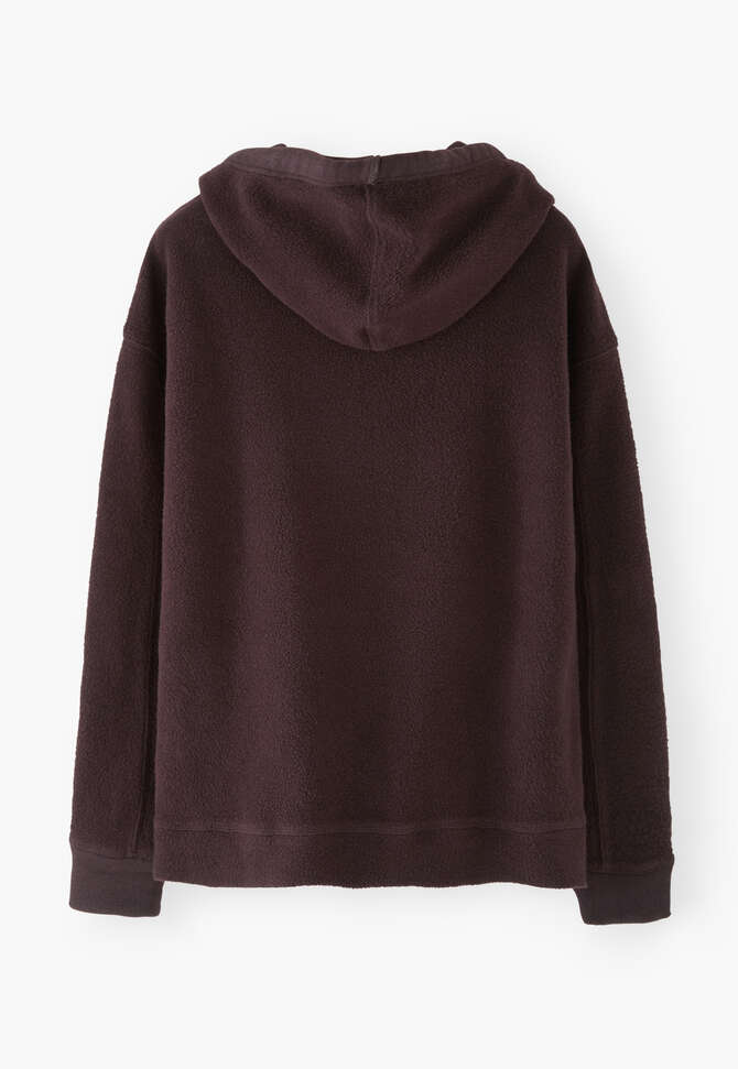 Fleece-Hoodie, Espresso, completeTheLook