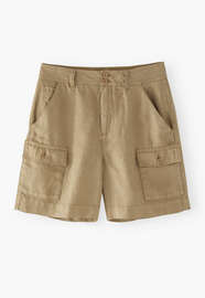 Utility-Shorts, Khaki, webstill