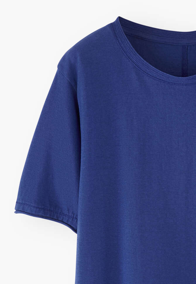 Kastiges T-Shirt, Tiefes Ultramarin, completeTheLook