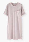 T-Shirt-Kleid, Zartes Lavendellila, webstill